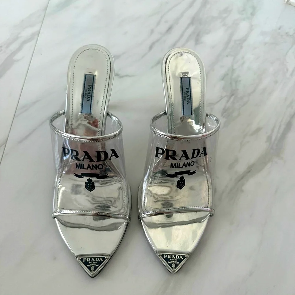 EUC PRADA PLEX SANDALS - Picture 2 of 4